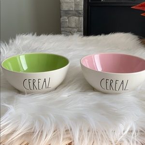 Rae Dunn Set of Cereal Bowl’s (2)